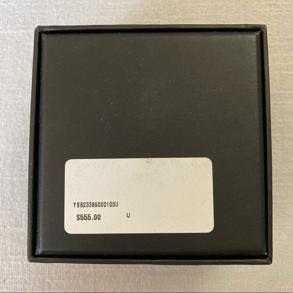 Gucci Sterling Silver Heart Cut-Out G Charm Logo Chain Bracelet 8” New Box $555 - Picture 15 of 15